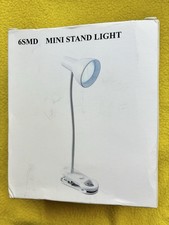 June Finds: Mini Stand Light, 6SMD, White, Clip on, ABS+PP, Input 5V