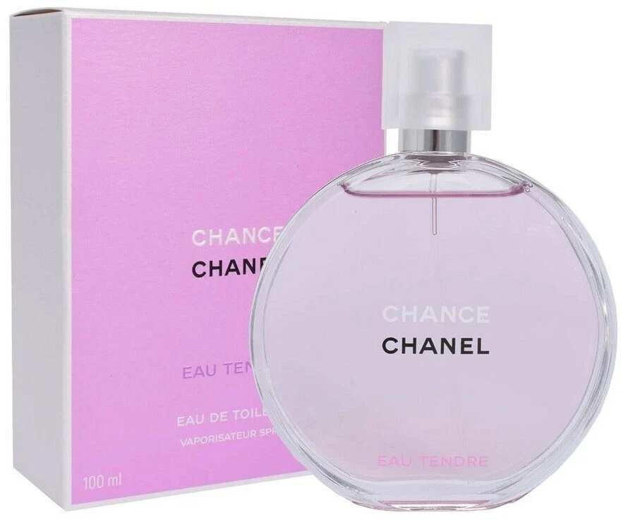 Chanel Chance Eau Tendre Eau de Toilette 100 ml Damen Parfüm Duft Spray Neu