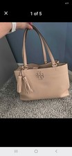 Tory Burch McGraw Authentic Bag Neutral Beige