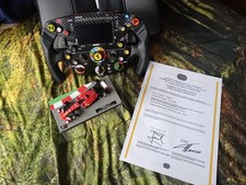 F1 Ferrari Scuderia Full Size Steering Wheel Alonso's Super Licence Model F1 Car