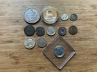 Old Obsolete US Coin Collection of 12 coins including a 1879 Morgan dollar lot B