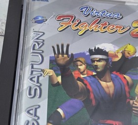 Virtua Fighter 2 (Sega Saturn, 1996) COMPLETE CIB Tested Works Long Box