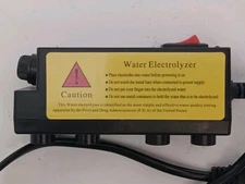 Water Electrolyzer, Anti Leakage Plug and Play Water Quality Tester with 4 Test