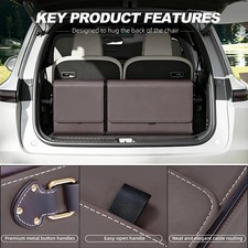 Black Car Trunk Storage Box Combo 38cm 70cm Cargo Organizer Black Car Trunk Storage Box Combo 38cm 70cm Cargo Organizer