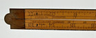 ANTIQUE STANLEY RULE & LEVEL CO. NO. 84 NEW BRITAIN CT FULL BRASS BOUND 4-FOLD — photo 4