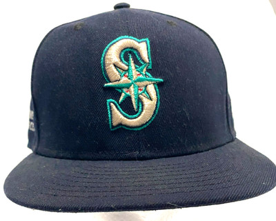 New Era Seattle Mariners Hat 59Fifty Mlb Official Training Center Fitted 6 1/2'' 