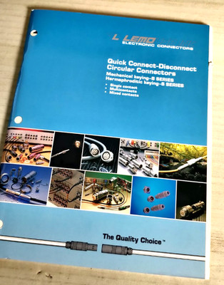 1990 LEMO USA Inc Quick Connect-Disconnect Circular Connectors Catalog C1