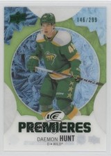 2023-24 Upper Deck Ice Ice Premieres Green 146/299 Daemon Hunt #174 s3g