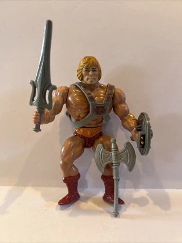 Vintage Motu He-Man Masters Of The Universe Action Figure Complete Mexico (READ)