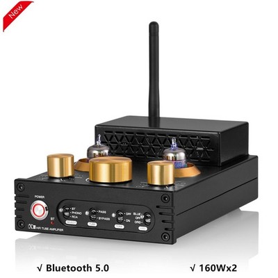 X1 Hifi Tube Amplifier   5.0 Power Amp 160Wx2 Phono Amplifier For APTX *rr