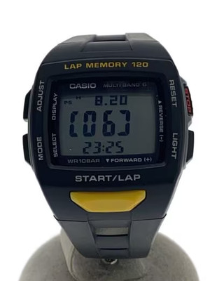 CASIO PHYS LAP MEMORY 120 STW-1000-1JF Solar Radio Men's Watch From JAPAN