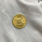 1998 1/10 oz American Gold Eagle Walking Liberty Fine Gold $5 Five Dollar Coin