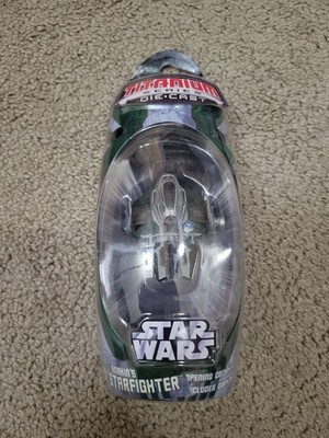 Sealed Star Wars Titanium Series 2006 Anakin's Jedi Starfighter Die-Cast