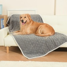 Waterproof Dog Blankets for Medium Large Dogs Washable- Reversable Dog Blanke...