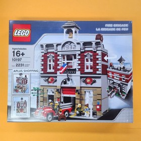 Lego 10197 Fire Brigade 2231pcs Expedited Shipping - Sealed