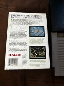 Gauntlet (Gray Cartridge) - Authentic Nintendo NES - Tengen, Cartridge And  Box
