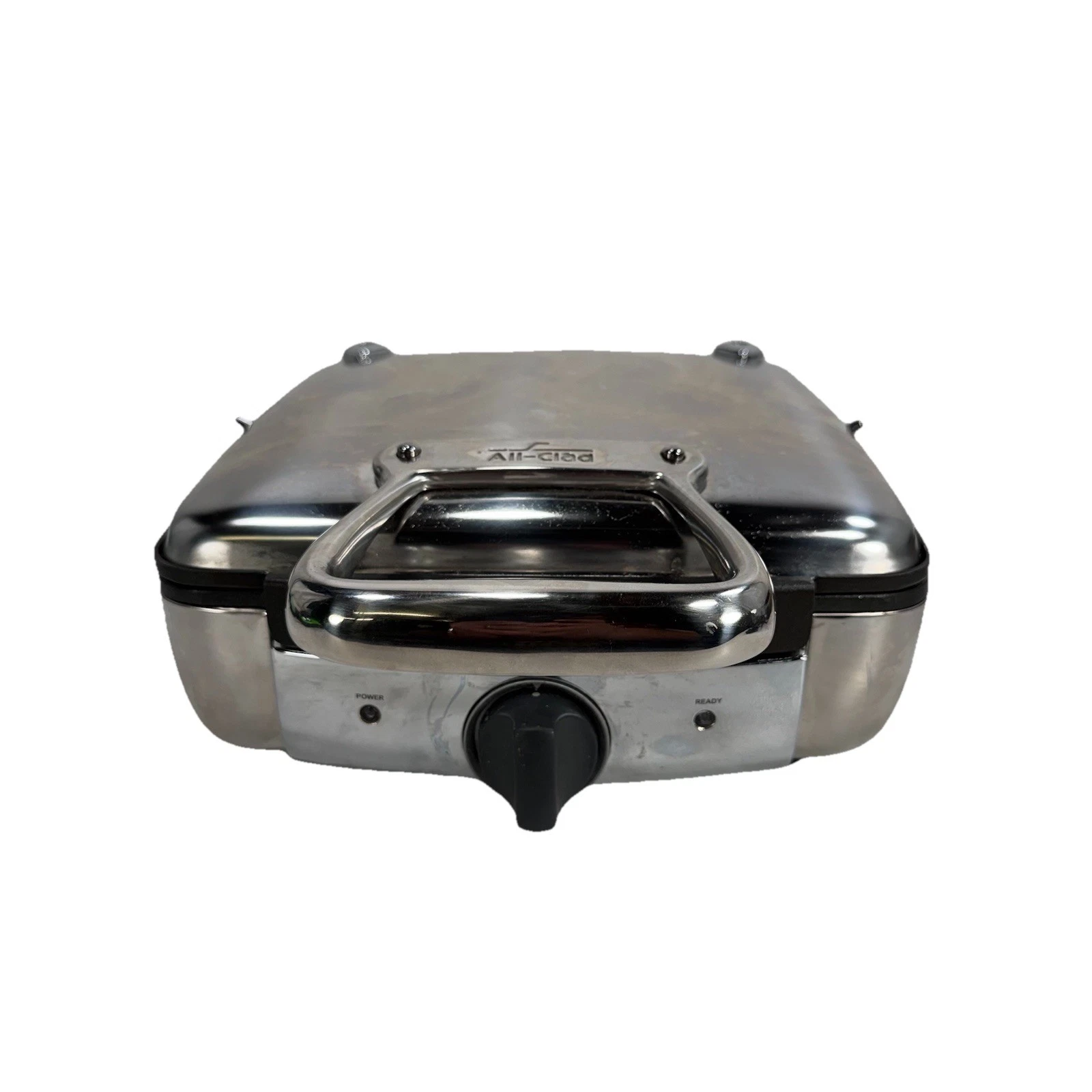 All-Clad Stainless Steel Belgian Waffle Maker 7 Browning Settings 4 Square
Opens in a new window or 