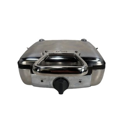 All-Clad Stainless Steel Belgian Waffle Maker 7 Browning Settings 4 Square