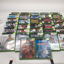Lot of 32 Microsoft Original Xbox Games