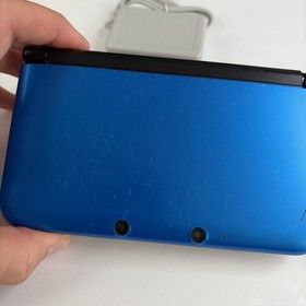 Nintendo 3DS XL Handheld Console READ SPR-001 Blue/Black US Model Charger Stylus
