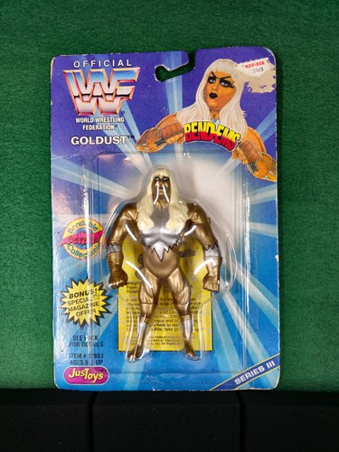 Just Toys - WWF Goldust - Series 3 Bend-Ems - NIB...
