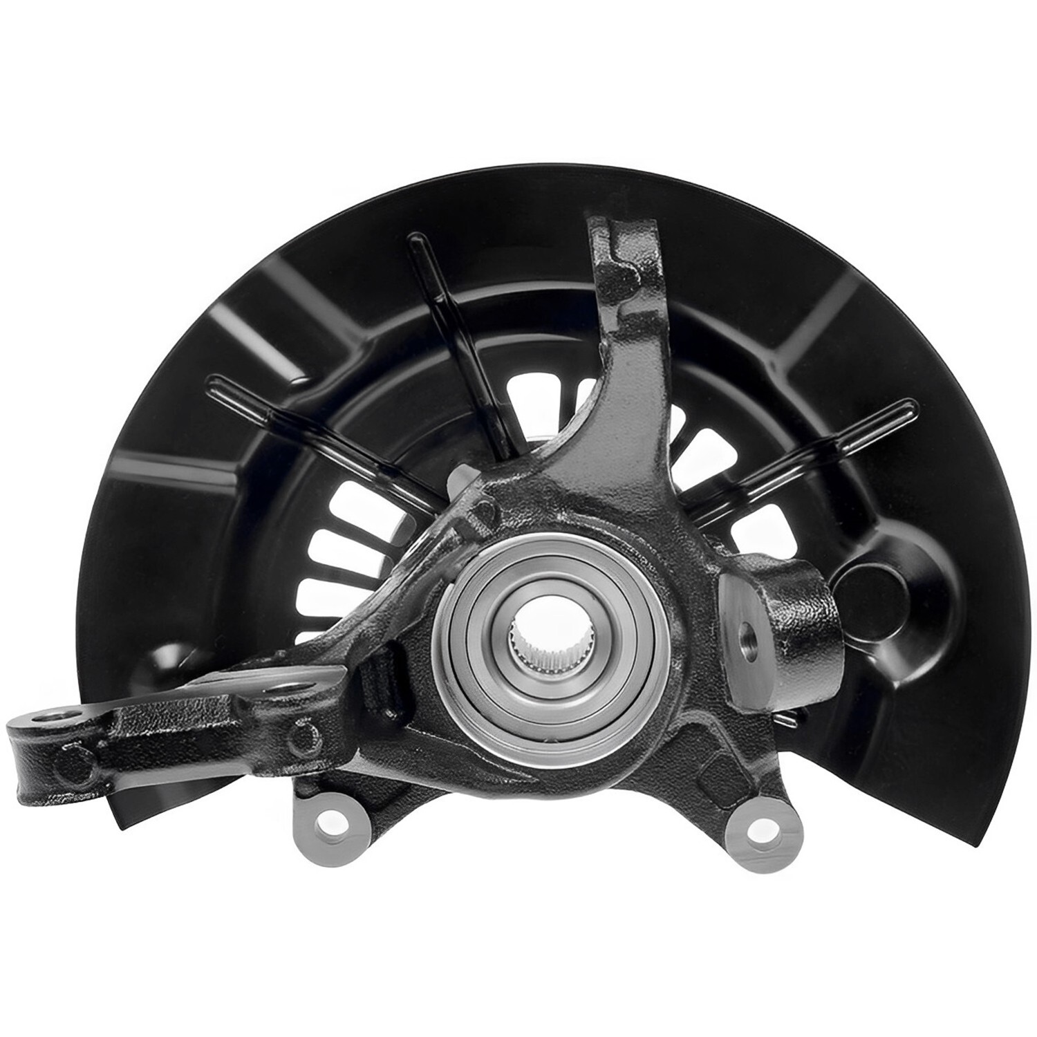 Front Left Driver Side Steering Knuckle Kit - With Loaded Knuckle, Hub, Bearing, Axle Nut, And Dust Shield - Built In USA - Compatible With 2004 - 2006 Toyota Camry 2.4L 4-Cylinder 2005 - Foto 13