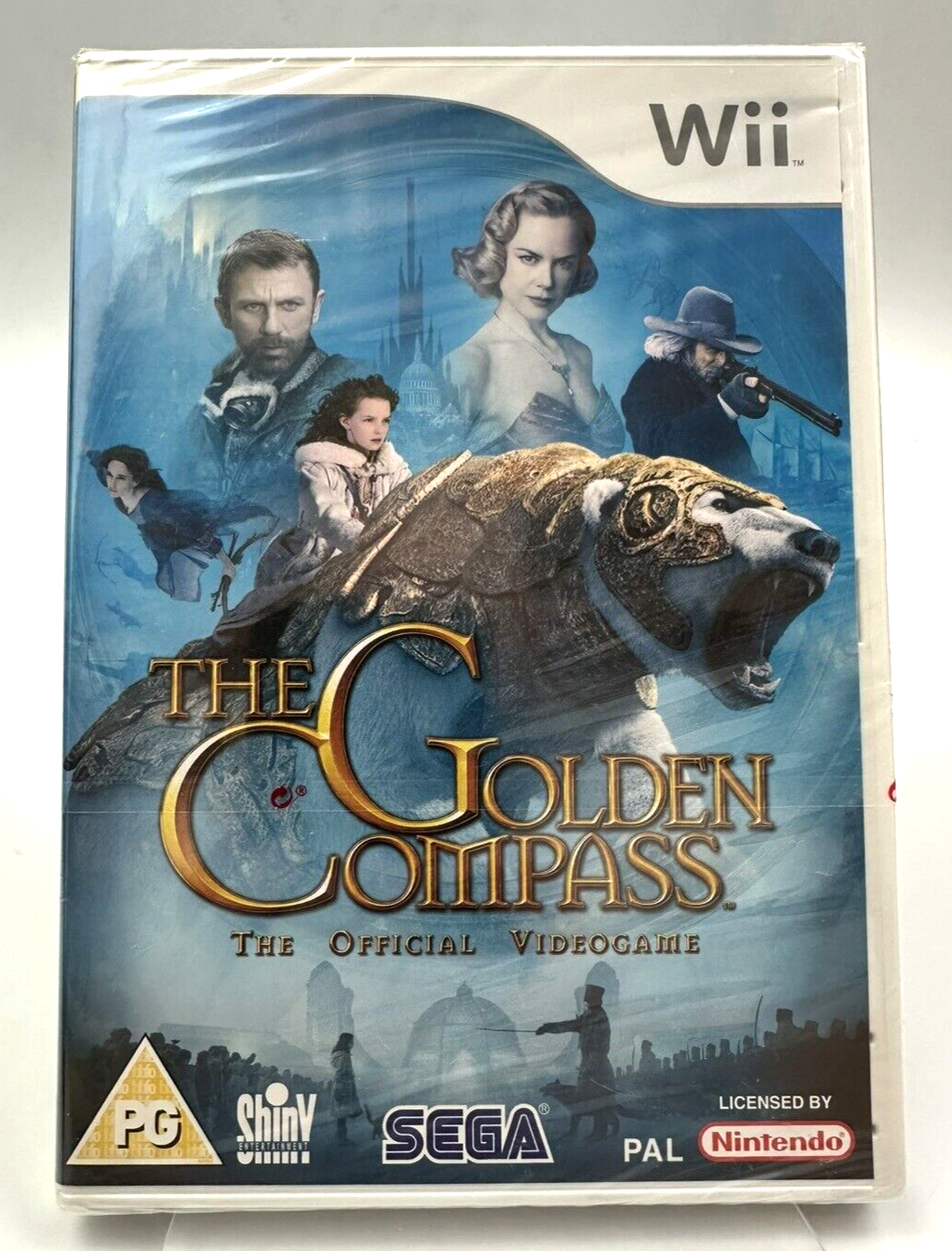 Nintendo Wii The Golden Compass (2007) Brand New Nintendo Factory Sealed *Flaw*