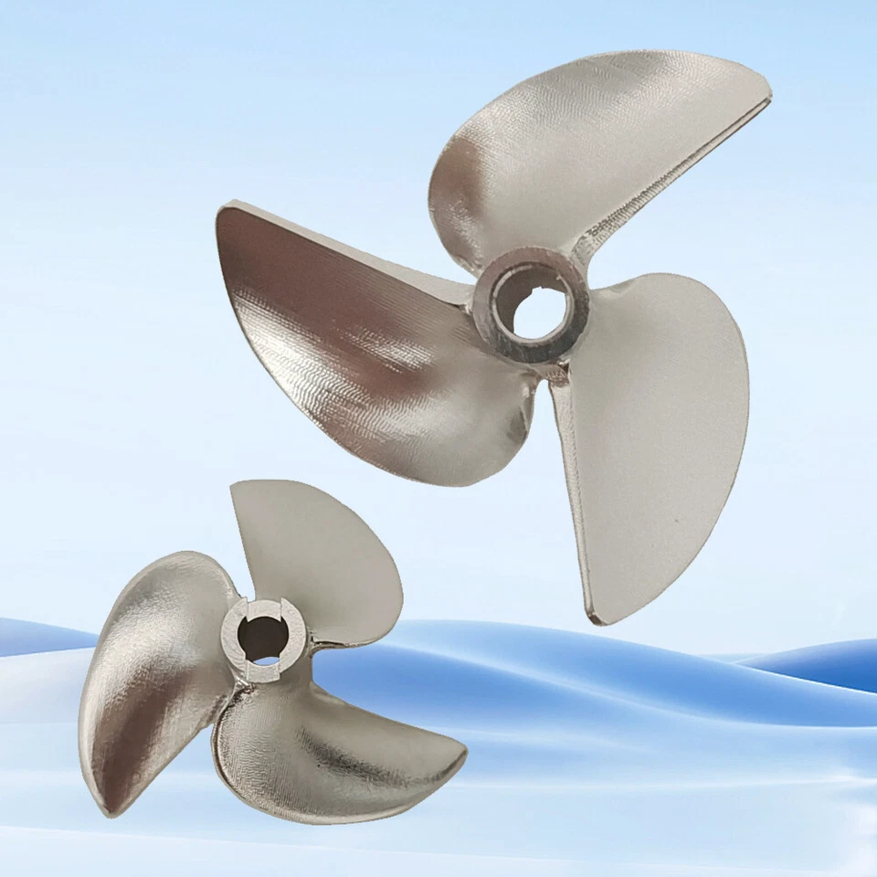 RC Boat L/R Hand Propeller CNC 4.76mm 3/16" 42mm P1.6 Prop for RC Speed Boat CMt - Image 2 of 4