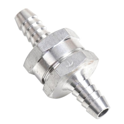 NEW 8mm 5/16 Aluminium Fuel Line One Way Non Return Check Valve Petrol Diesel