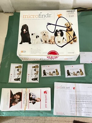 microfindr Pet Microchip Tag 2pk you'll get two