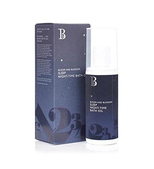 2 Bottles Bloom And Blossom Sleep Night-Time Bath Oil 100ml NEW. Free UK P&P