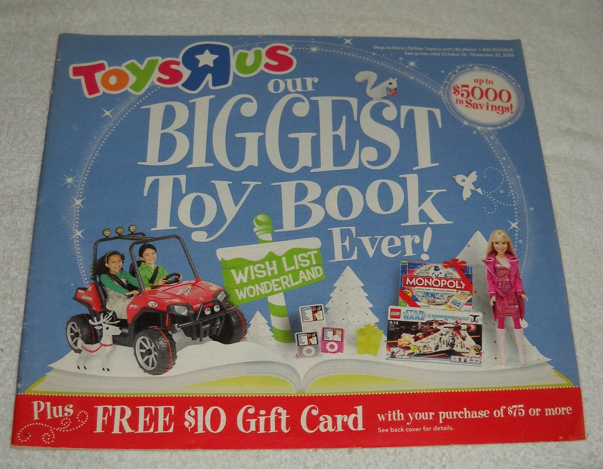 10926 Toys R Us Our Biggest Toy Book