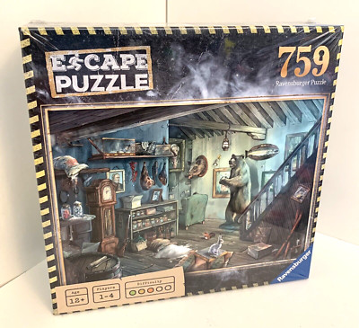 Ravensburger NEW Escape Puzzle 759 pc Forbidden Basement Jigsaw Puzzle in wrap