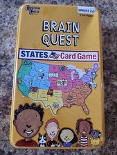 NEW - Brain Quest States USA Card Game Grades 2  3 Education Teacher Resource