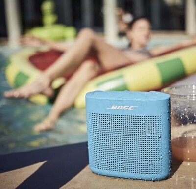 Bose SoundLink Color II Bluetooth Speaker-Aquatic Blue - No Bottom