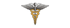 4" us military medic caduceus bumper sticker decal usa made