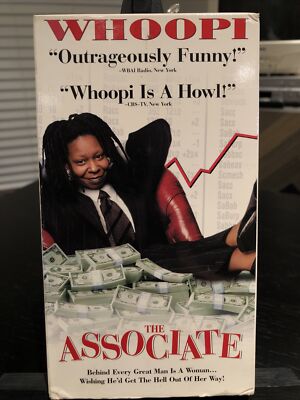The Associate (VHS, 1997) Whoopi Goldberg Tim Daly Dianne West Donald Petrie HTF
