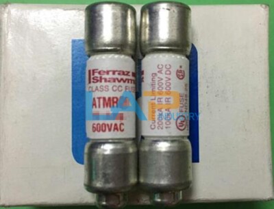 10 Fusibles Rapides Ferraz Shawmut ATMR-12 12A 600V – Boîte De 10, Origine Chine, Neufs