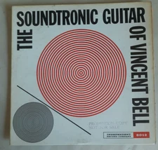 The Soundtronic Guitar of Vincent Bell LP Not For Sale Promo LLP 8012 1959