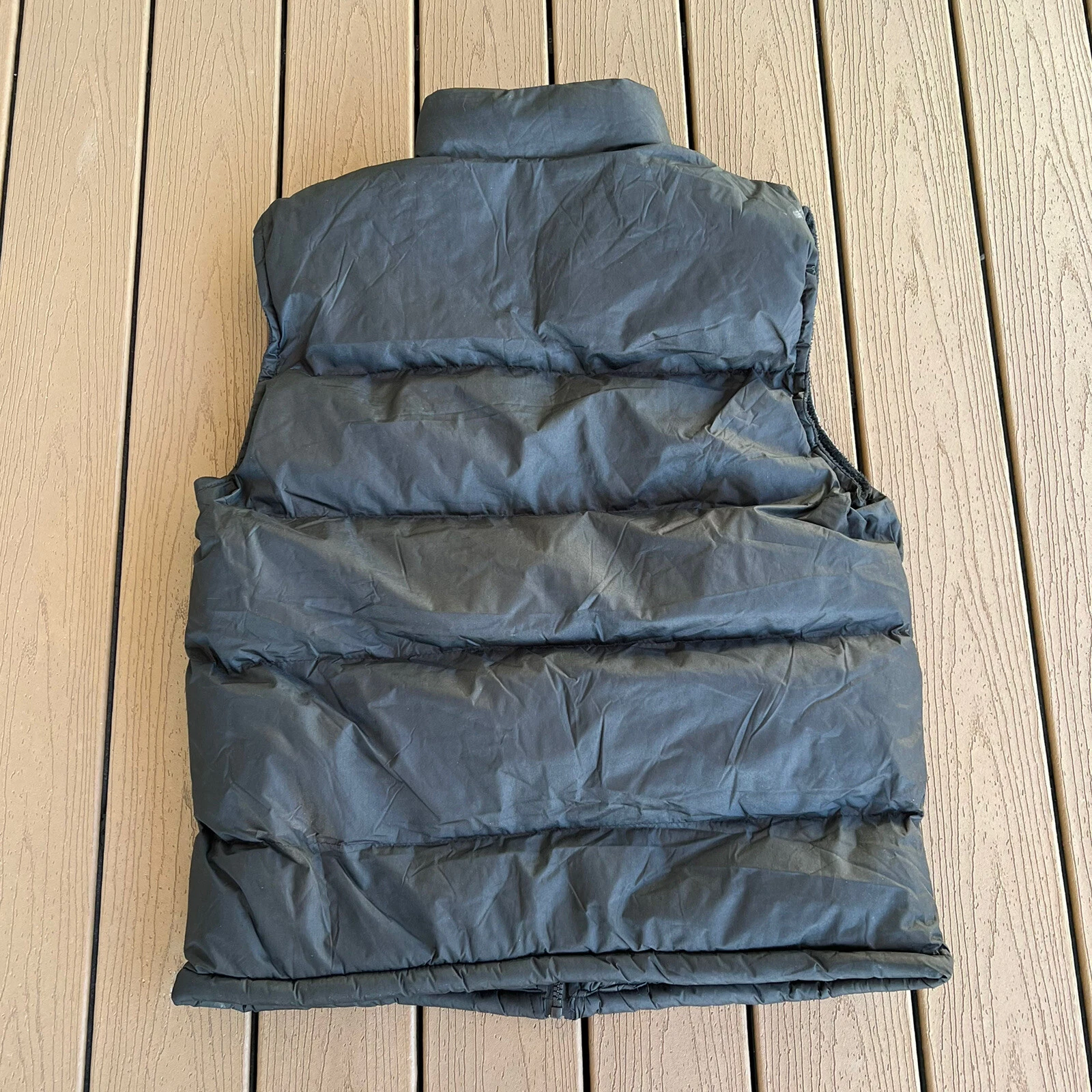 Puffer Vest Mens 2XL XXL Fourcast Black Gray NWT Winter Gorpcore Outdoors Hiking image 7