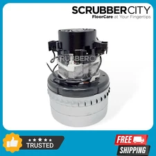 24 Volt, 3 Stage Vacuum Motor Replaces Ametek 119438-13, 116598-13, 119438-00