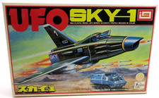 Vintage Imai SHADO UFO Sky-1 Model Kit B-1241...