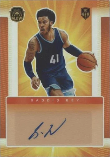 2021 Super Glow Sports Inaugural Edition - Saddiq Bey #AU-SB