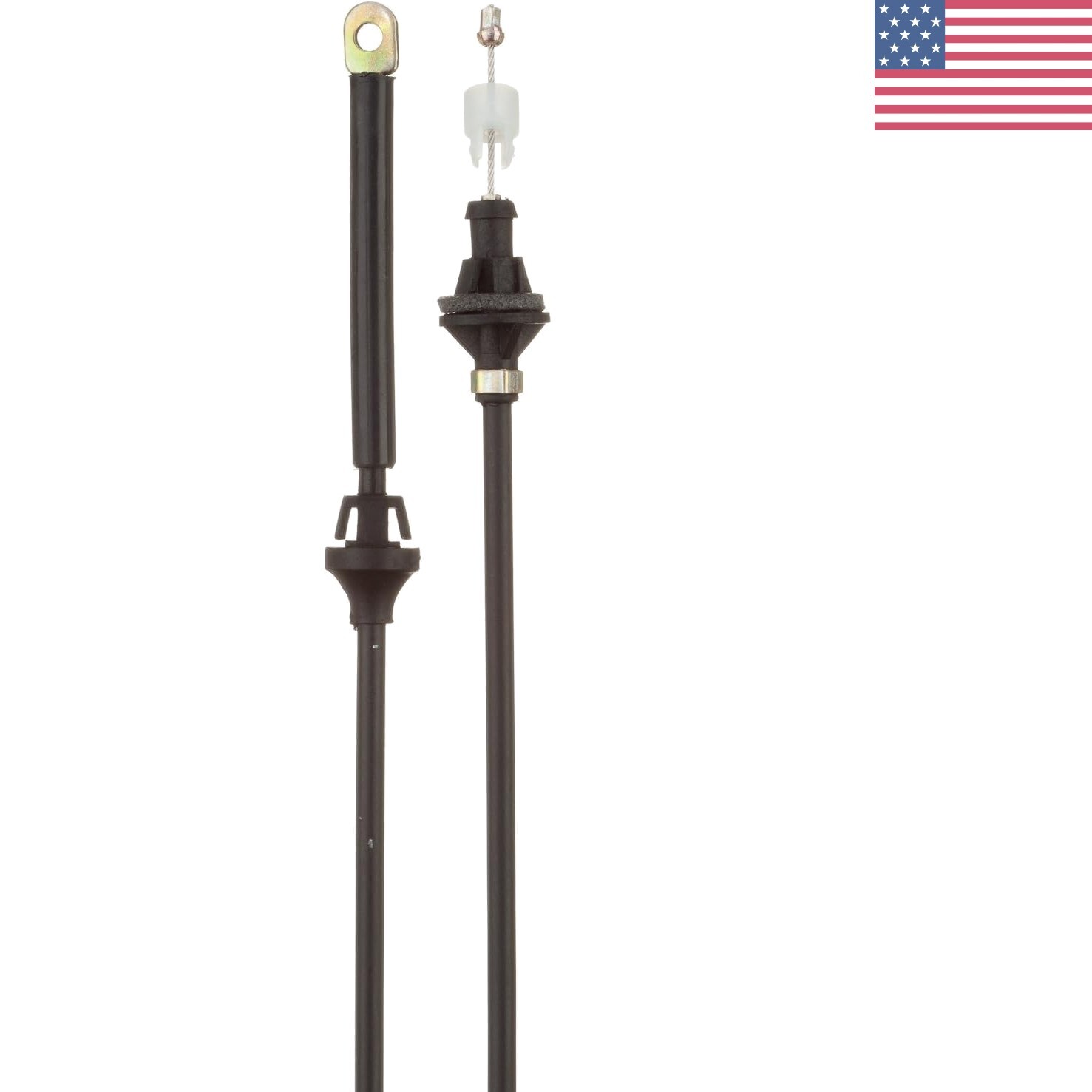 GM Fit Accelerator Cable - 25.5 Inch Replacement for General Motors Vehicles  