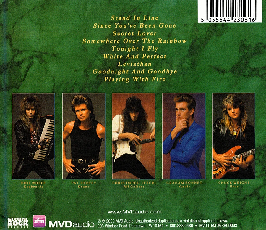 Impellitteri ~ Stand In Line (1988) CD 2022 Global Rock Records •• NEW •• Foto 4 de 4