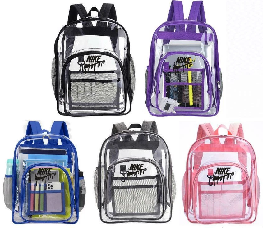 Nike clear shop bookbag