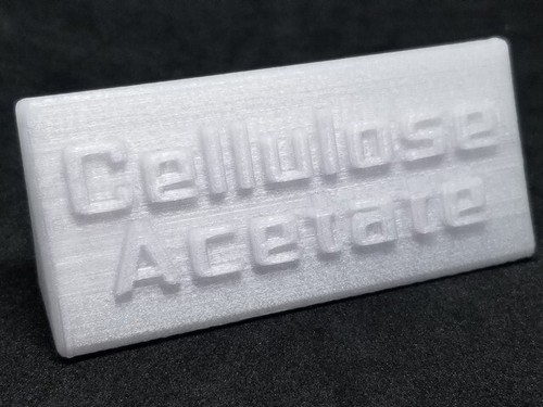 Cellulose Acetate 3D printing filament Highly biodegradable 65m refill - 第 14/22 張圖片