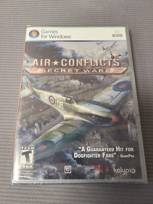 Air Conflicts: Secret Wars (PC, 2011) Brand New Factory Sealed