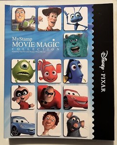 Singapore Disney Pixar stamps personalized sheets in original binder