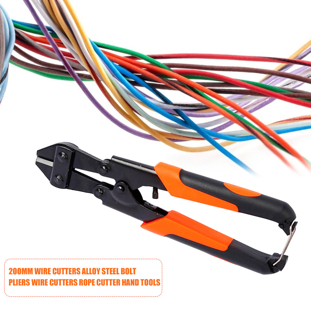 Multifunction 8 inch Bolt Cutter Cutting Pliers Electrical Side Cutter